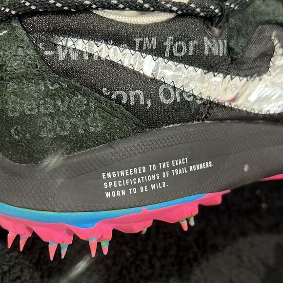 🔥 NIKE Air Zoom Terra Kiger 5 x OFF-WHITE Athlete in Progress Women Sz 8.5 - EU - Picture 10 of 15